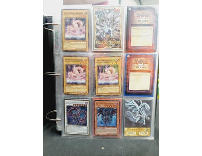 YU-GI-OH! BINDER COLLECTION LOT - HOLOGRAPHIC MONS...