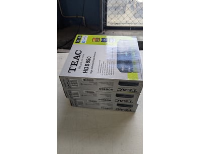 Lot of three TEAC HDB850 High Definition Digital R...