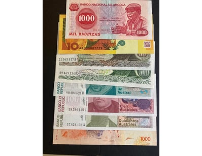 Banknotes & Coins (A978) - Lot 2001