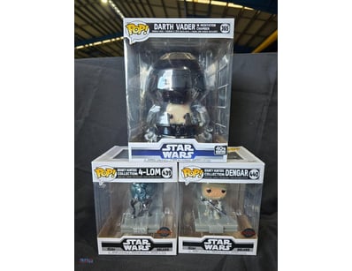 STAR WARS FUNKO POP DELUXE COLLECTION - DARTH VADE...