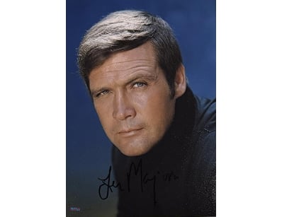 SIX MILLION $ MAN' LEE MAJORS SIGNED PHOTO

 Lee M...