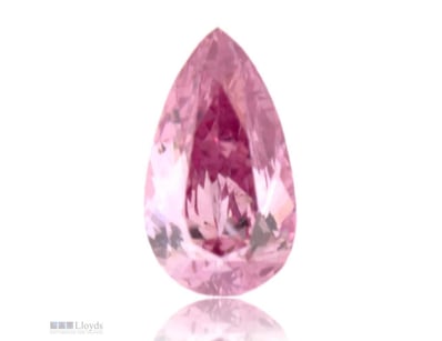 0.11CT AUSTRALIAN PINK PEAR CUT DIAMOND OF ARGYLE ...