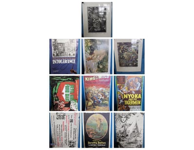 COLLECTION OF ART POSTERS

584660+74

