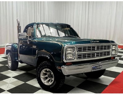<b>1978 Dodge Fargo Power Wagon - Teal - 11,562 Mi...