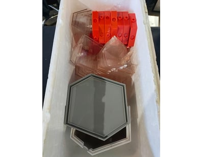 Disney Infinity collection lot comprising red hexa...
