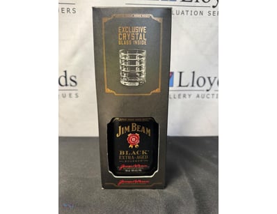 Jim Beam Black Extra-Aged Bourbon whiskey, 700ml b...