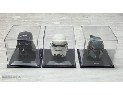 Star Wars, Collectable helmets including Darth Vad...