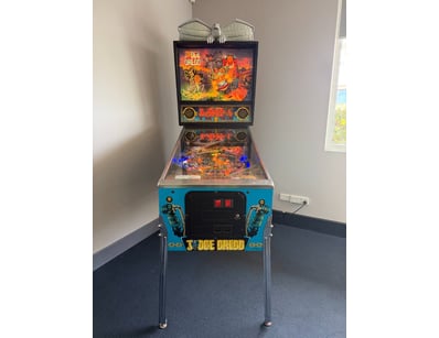 Bally Judge Dredd pinball machine, manufactured 10...