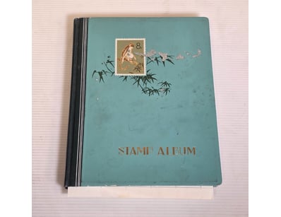 STAMPS, ALBUM INCLUDING VARIOUS AUSTRALIAN STAMPS ...