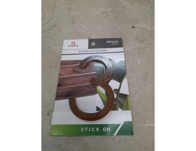 Sandleford, 90mm rustic, stylish rusted iron, stic...