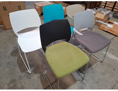 Office Chairs, assorted styles, qty:5

Dimension...