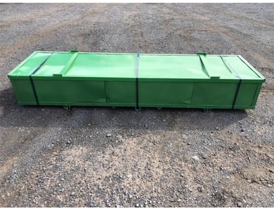 Unused Heavy Duty 20ft Container Shelter No End Wa...
