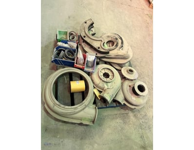 Miscellaneous engineering parts, including warman ...