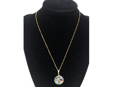 GOLD PLATED MURANO GLASS PENDANT


583010+154
...