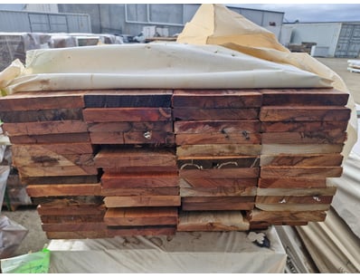 Timber Hardwood Decking (A993) - Lot 24