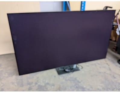 Television, Samsung 65 inch tv model no QA65S95DAW...