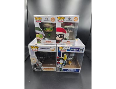 FUNKO POP VINYL FIGURE COLLECTION - OVERWATCH & VO...