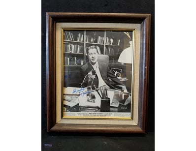 1966 LOBBY CARD AUTOGRAPHED BY ACTOR DON AMECHE FR...