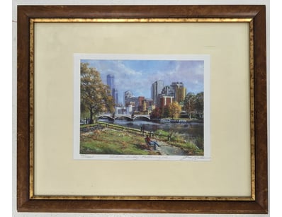 BRIAN NASH "AUTUMN SUNDAY MELBOURNE VIC" LIMITED E...