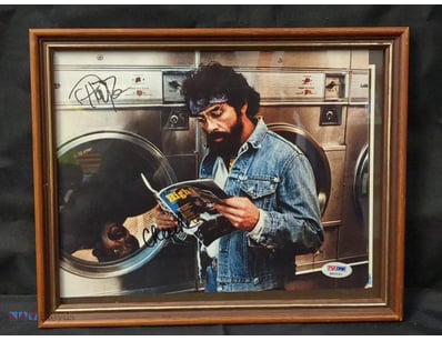 AUTOGRAPHED PHOTOGRAPH OF CHEECH & CHONG.

Item Si...