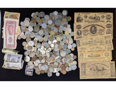 UNRESERVED Banknotes & Coins (A989) - Lot 23