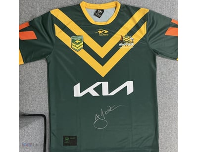 JOHNATHAN THURSTON SIGNED AUSTRALIAN JERSEY

A Aus...