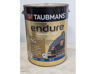 Paint, Taubmans, Endure, Low Sheen, Accent, 10L ti...