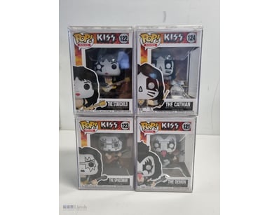 KISS POP! ROCKS FUNKO VINYL FIGURE COLLECTION - SE...