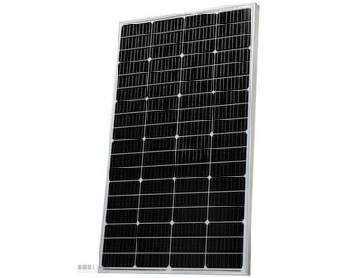 18V 300W Mono Caravan Solar Panel Kit In Black - N...