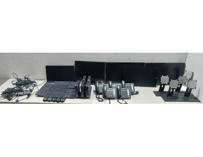 Office Equipment Lot, includes monitors,keyboards ...