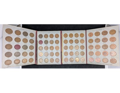 AUSTRALIAN 1911 - 1964 PENNY COIN ALBUM

Missing...