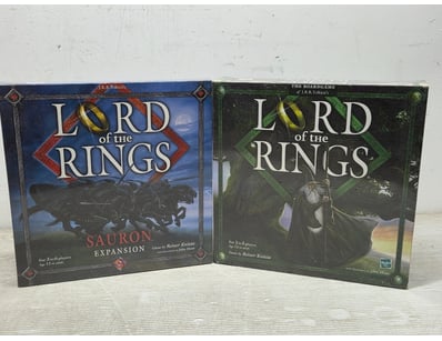 Board game, Lord of the Rings includes Sauron expa...