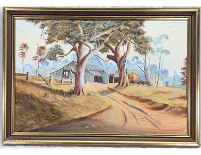 ARTIST UNKNOWN

Original Oil Painting On Board

Ti...