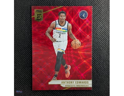 2023-24 PANINI DONRUSS ELITE ANTHONY EDWARDS STATU...