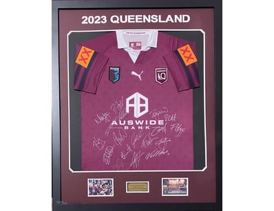 2023 QUEENSLAND STATE OF ORIGIN PERSONALLY SIGNED ...