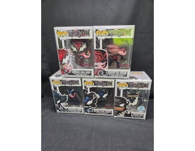 FUNKO POP MARVEL VENOM COLLECTION - 5 SPECIAL EDIT...