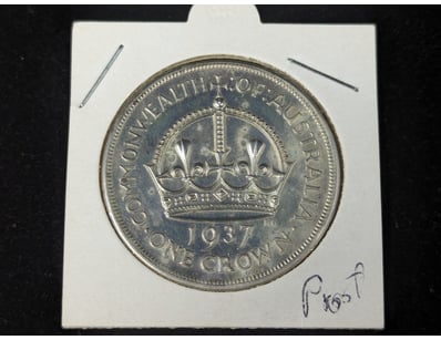 1937 ONE CROWN COIN

583110+11


