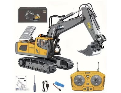 1:20 Remote Controlled Excavator (11 Channels), 2....