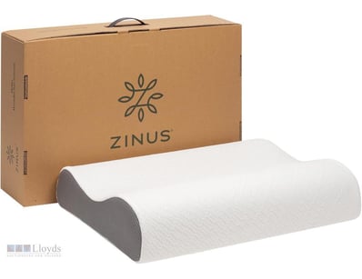 Zinus Green Tea Cool Contour Bed Pillow Orthopedic...