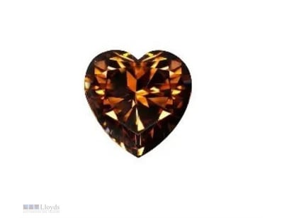 1.28 CARAT FANCY DARK HEART SHAPE DIAMOND        
...