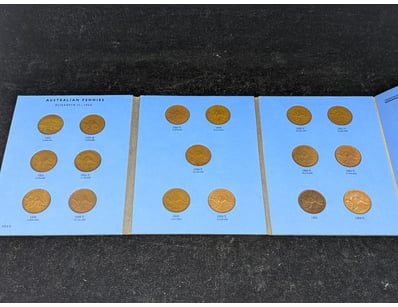 AUSTRALIAN PENNIES COLLECTION 1953 TO 1964 NUMBER ...