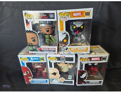 FUNKO POP MARVEL COLLECTION - FIVE VINYL FIGURES (...
