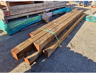 Hardwood Posts, 

7 x 145mm x 145mm x 3600mm

SOLD...