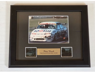 PETER BROCK HOLDEN RACING DRIVER SPORTSCELL LIMITE...