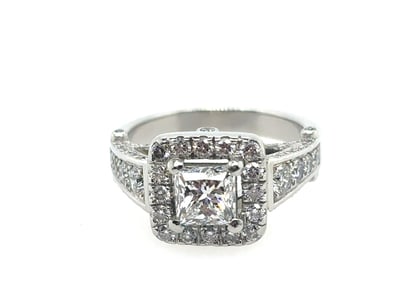 PLATINUM (XRF TESTED) DIAMOND RING

Featuring A Pr...