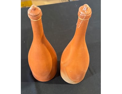 Terracotta vessels 2 piece

