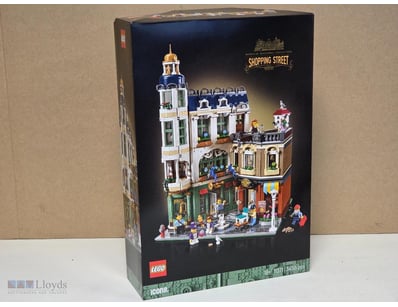 LEGO MODULAR BUILDINGS COLLECTION SHOPPING STREET ...