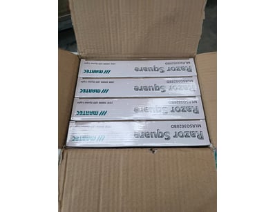 RRP $399.80 BULK LOT - QTY 4 Martec Razor Square L...