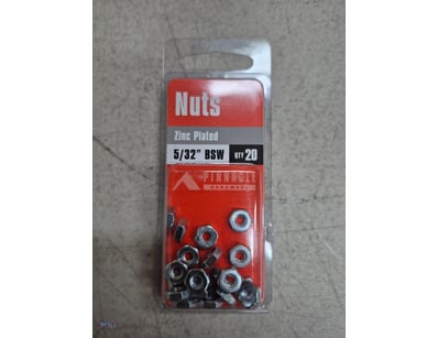 BULK LOT RRP $246 Pinnacle 5/32"" Zinc Plated Hexa...