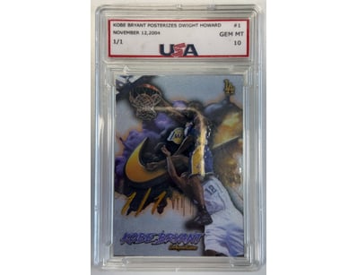 RARE & COLLECTABLE GRADED TRADING CARDS - Lot 1006